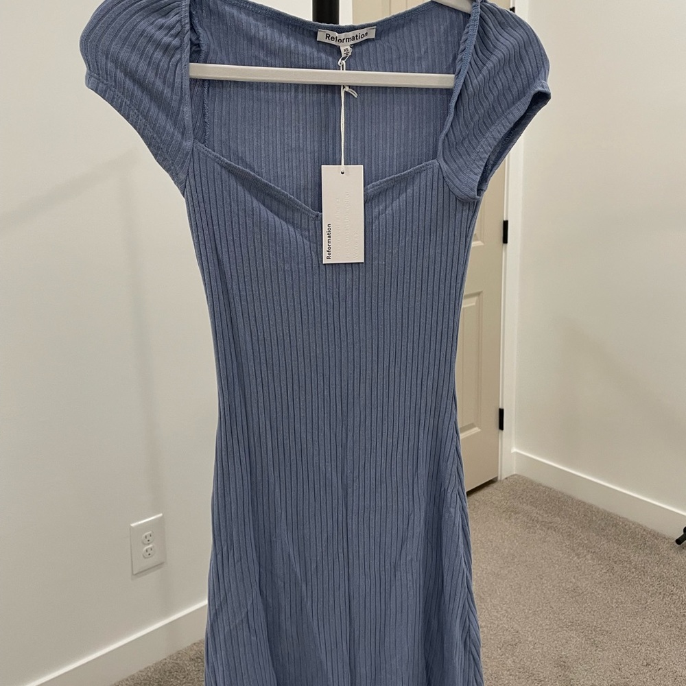 Reformation Percy Knit Dress